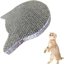 Renas Store Kedi Kafalı Karton Kedi Tırmalama 28X15 cm