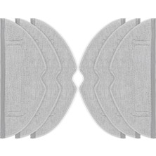 Renas Store Roborock S8 / S8+ / S7 / S7+/ S7 Maxv / S7 Maxv Ultra / S7 Pro Ultra/t7 / T7 Plus Robot Elektrikli Süpürge Için 6 Adet Silme Bezi Mop, Mikrofiber Yumuşak Silme Bezi Yedek Parça Aksesuar