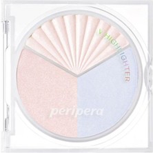 Renas Store Perıpera Inci Işıltıları Içeren Aydınlatıcı Paleti V Highlighter Ad (002 Clear Flash)