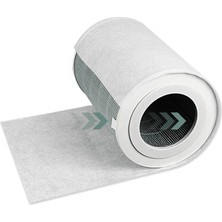 Renas Store Faf Fresh Air Filter 10 Adet Xiaomi Smart Purifier 1/2h/2c/2s/3h/3c/pro/proh/4/4 Lite/4pro/f1 Ile Uyumlu Filtre Üstüne Tüy ve Toz Tutma Elektrostatik Elyaf Pamuk Ön Filtre (Xiaomi 4 Lite Compatible)