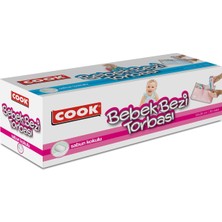 Renas Store Cook Bebek Bezi Torbası, 30 Yaprak, Sabun Kokulu