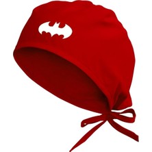 Renas Store Batman Temalı Özel Tasarım Bone Kırmızı