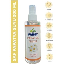 Renas Store Fabey Papatya Suyu Saç ve Yüz TONIĞI%100 Doğal - 200ML