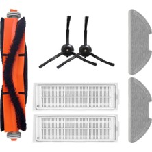 Renas Store Robotyedek Mop 2 Pro (Siyah) MJST1SHW MJST1SHW Uyumlu Yedek Fırça Filtre Mop Seti-7 Parça