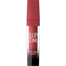 Renas Store Golden Rose My Matte Lip Ink No:09 1 Paket