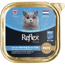 Renas Store Reflex Plus Pate Ringa ve Morina Balıklı Kedi Konservesi 85 gr