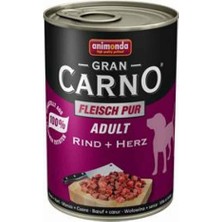 Renas Store Animonda Gran Carno Sığır Eti ve Yürekli Köpek Konservesi 400 gr