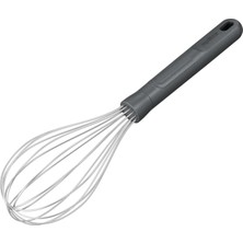 Renas Store Zyliss E980239 Çırpma Teli, 26 Cm, Paslanmaz Çelik/buğday Samanı, Gri, Balon Çırpma Teli, Bulaşık Makinesinde Yıkanabilir, Mutfak Yardımcısı, 5 Yıl Garanti