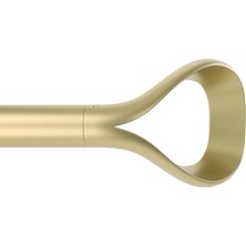 Umbra Loop Tekli Perde Çubuğu 107-305 cm Altın