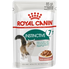 Renas Store Royal Canin Instinctive +7 Gravy Pouch Yaşlı Kedi Maması 85 gr x 12 Adet