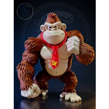 Donkey Kong Figür ( Bananza) 15CM Renkli 3D Özel Üretim Figür