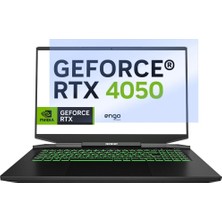 Renas Store Engo Monster Abra A7 V14 17.3 Inç Ile Uyumlu Ekran Koruyucu Notebook, 9h Temperli Kırılmaz Esnek Nano Cam, Çizilmeye ve Darbeye Dayanıklı Laptop Koruma, Hd Şeffaf 16:9