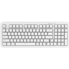 Renas Store Hawk Gaming HK210 Membrane Rainbow Type C Kablolu Full Türkçe Gaming Klavye (Beyaz)