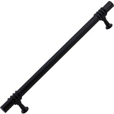Renas Store Eylül (160 mm - 16 Cm) Siyah Metal Mobilya Mutfak Çekmece Dolap Dolabı Kapak Kulbu Kulpu Kulpları