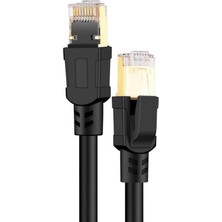 Renas Store Lunatic Tkz 1352 Cat8 0.5 Metre 40GBPS S/ftp 2000MHZ Yüksek Hızlı 26 Awg Kablo, S/ftp Esnek Korumalı Bükümlü Çift 25/40 Gb/sn RJ45 8P8C Altın Kaplama Cat8 Internet Kablosu (0.5 Metre Cat8 1352)