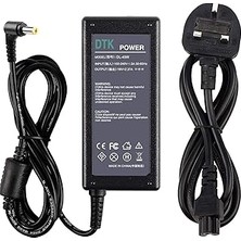 Renas Store Dtk 19V 2.37A 45W Laptop Şarj Cihazı Acer Notebook Bilgisayar Pc Güç Kablosu Kaynağı Kurşun Ac Adaptörü Aspire Es V E Travelmate Konnektör: 5.5 * 1.7mm (Uygun Değil 3mm* 1.1mm)