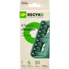 Renas Store Gp E822 USB Pilsiz Şarj Cihazı (8 Adet Aa Ve/veya Aaa Için)