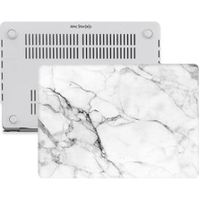 Renas Store Mcstorey Macbook Air Kılıf 13 Inç MERMER11NL Eski USB Girişli Model 2010-2017 A1369 A1466 ile Uyumlu R-08