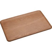Vivarel Minimalist Ahşap Sunum ve Dekorasyon Tepsisi - Small - 27 x 20 cm