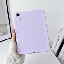Renas Store Undeplus iPad Air 11INÇ M4/m3/m2 Air 4/5.nesil 10.9 ile Uyumlu Kılıf Esnek Silikon Kalem Bölmeli Arka Rubber Kapak