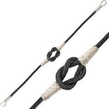 Tienda Elegante ​Gümüş Düğüm Kazaziye Bileklik - 18 cm
