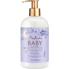 Renas Store Shea Moisture Baby Gece Şampuanı ve Banyo Sütü 384ML