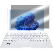 Renas Store Engo Onda Oliver Book A1 10.1 Inç Ile Uyumlu Hayalet Ekran Koruyucu, Yandan Görünmeyen Anti-Spy Gizlilik (Privacy) Koruması, 9h Temperli Nano Kırılmaz Esnek Cam, Parlama ve Parmak Izi Önleyici