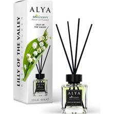 Renas Store Alya Alya Nature's Scents Lilly Of The Valley Bambu Çubuklu Oda Kokusu - Müge Çiçeği Kokusu