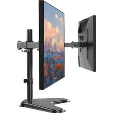Renas Store Ergoflex EF42 Steel Design 2-8 kg Çift Kol Asansörlü 13"-27" Desktop Monitör Standı