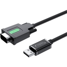 Renas Store Veggieg USB 2.0 To RS232 Db9 PL2303 Chip Dönüştürücü Adaptör Kablo 1.5 Metre