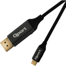 Renas Store Qport Q Thd Type C To Display Port 4K 60Hz 2 Metre Kablo