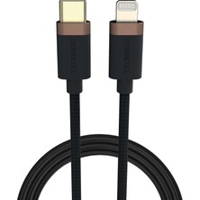 Renas Store Duracell 1m Usb-C To Lightning Braided Black