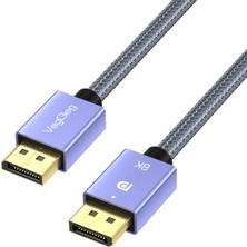 Renas Store Veggieg 8K/60Hz 4K/165Hz 2K/240Hz Displayport 1.4 Kablo 1.5 Metre