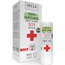 Renas Store INCIA%100 Doğal Sos Stick Anlık Yatıştırıcı Organik Yalancı Iğde Hızlı Koruma Bitkisel 6 G