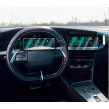 Renas Store Opel Mokka ile Uyumlu 2025 10 Inç Multimedya ve Dijital Gösterge Panel 9h Nano Ekran Koruyucu 2li Set