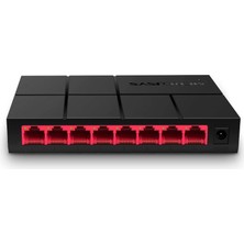 Renas Store Mercusys MS108G, 8-Port 10/100/1,000 Mbps Masaüstü Switch