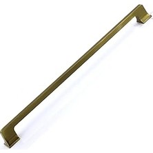 Renas Store Gediz Metal Antik Sarı Kulp 320 mm 32 cm Mobilya Çekmece Mutfak Dolabı Dolap Kapak Kulp Kulb Kulpu