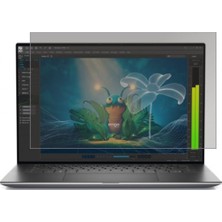 Renas Store Engo Dell Precision 5570 15.6 Inç ile Uyumlu Hayalet Ekran Koruyucu 16:9 Anti-Spy Gizlilik Önleyici