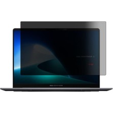 Renas Store Engo Asus Expertbook P5 14 Inç Ile Uyumlu Hayalet Ekran Koruyucu Notebook, Yandan Görünmeyen Anti-Spy Gizlilik (Privacy) Laptop Koruması, 9h Temperli Nano Kırılmaz Esnek Cam, Parlama Önleyici 16:10