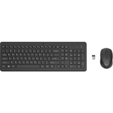 Renas Store Hp 330 Kablosuz Türkçe Klavye Mouse Seti Siyah 2V9E6AA