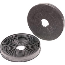 Renas Store Supervac 2li Davlumbaz Karbon Filtresi 16CM Çap, Silverline, Lanova, Esty,kumtel ile Uyumlu