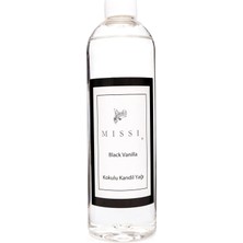 Renas Store 400 ml Black Vanilya Kokulu Kandil Yağı