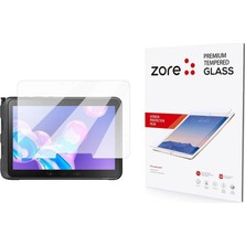 Renas Store Samsung Galaxy Tab Active Pro 10.1 T540 ile Uyumlu Tablet Temperli Cam Ekran Koruyucu Renksiz
