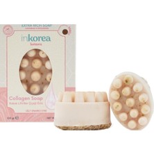 Renas Store Inkorea Cilt Onarıcı Etkili Kolajenli Doğal Kabak Lifli Sabun 100 Gram