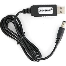 Renas Store Robotistan Usb-Barrel Jack Voltaj Yükseltici (Giriş 5V, Çıkış 12V)