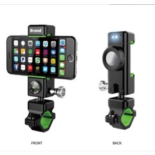 Renas Store Zore Q003 Bisiklet Telefon Tutucu, Siyah