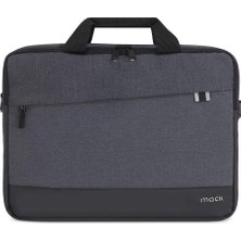 Renas Store Mack Unicity Eco MCE-1101 Çevre Dostu Laptop Çantası, Ykk Fermuarlı Macbook Çantası, MacBook Air/pro ile Uyumlu Bilgisayar Çantası, Erkek Kadın 15.6 Inç Notebook El Çantası, Siyah