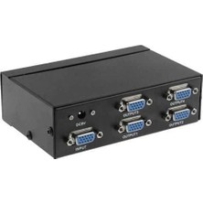 Renas Store 4 Port VGA Splitter VGA Çoğaltıcı VGA 4 VGA Çoklayıcı 200MHZ