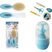 Renas Store Sevi Bebe Naturel Fırça Tarak +Bebek Tırnak Bakım