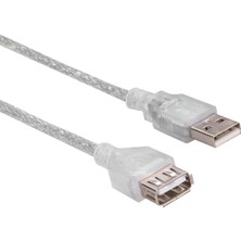 Renas Store S-Link SL-AF2005 Usb2.0 5m Şeffaf Uzatma Kablo
